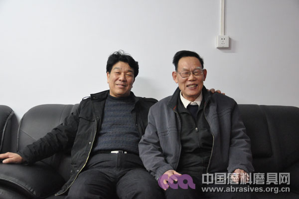 鄭州廣智陳宏親總經(jīng)理一行來訪中國磨料磨具網(wǎng)
