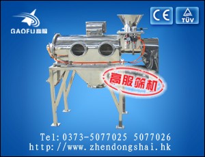 供應(yīng)廠家直銷專利產(chǎn)品 白剛玉微粉磨料專用臥式氣流篩 剛玉 磨料 1臺(tái)起訂