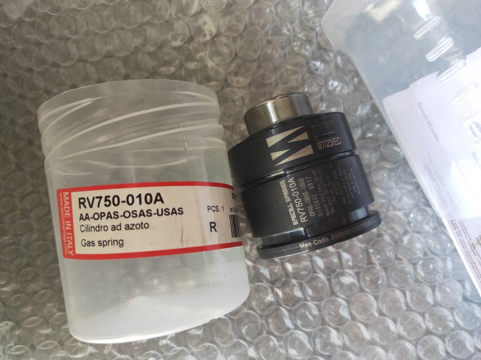 意大利special springs氮氣彈簧RV170-025