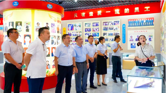 國民合作，互補(bǔ)互贏 | 城發(fā)集團(tuán)到玉立集團(tuán)拜訪學(xué)習(xí)