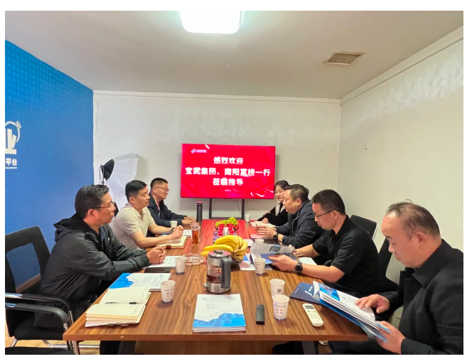寶武環(huán)科新材料、南陽富櫳一行到訪中國超硬材料網(wǎng)
