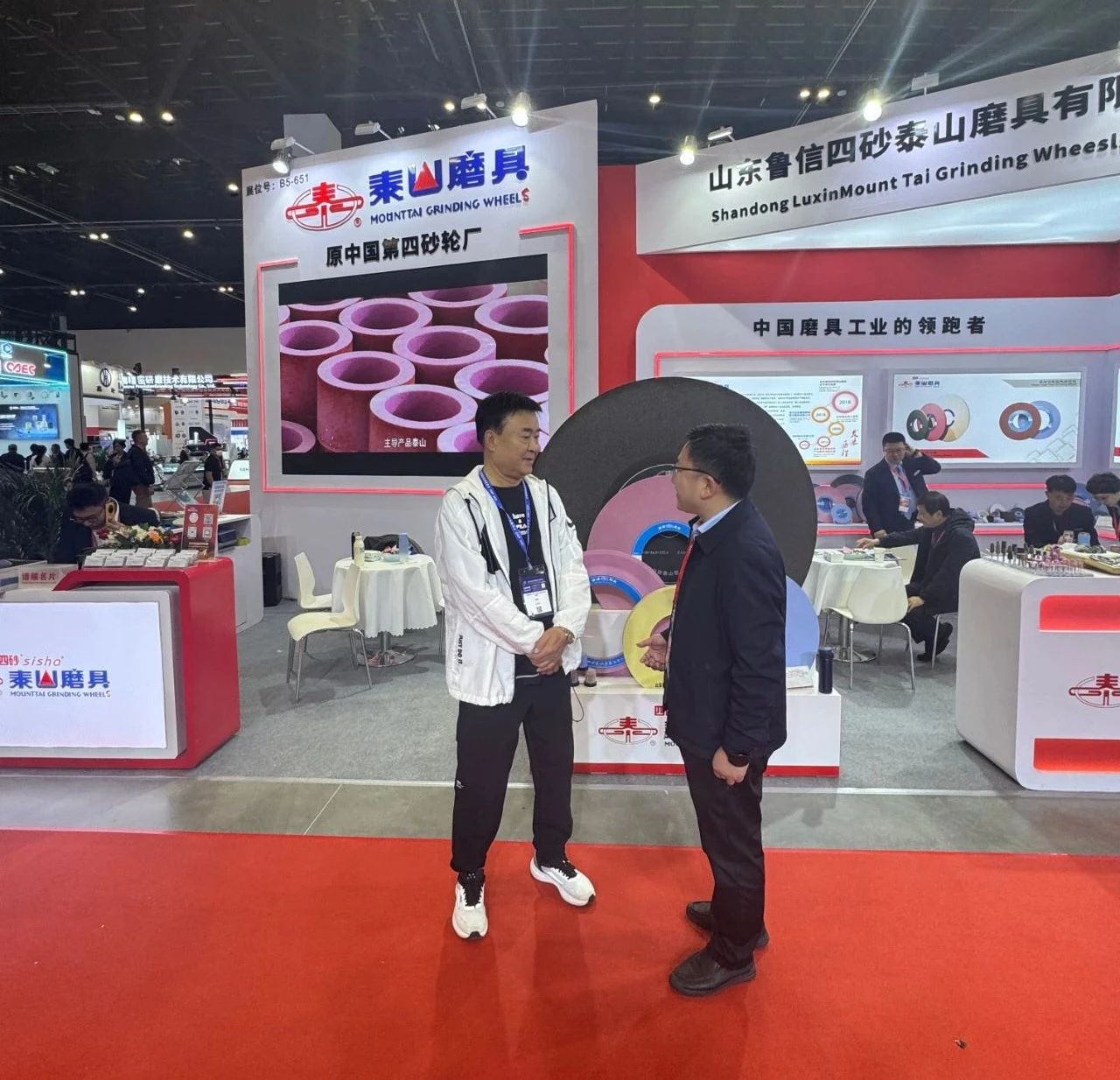 CIMT2025盛大開幕—陳鵬秘書長(zhǎng)走訪磨料磨具部分參展企業(yè)