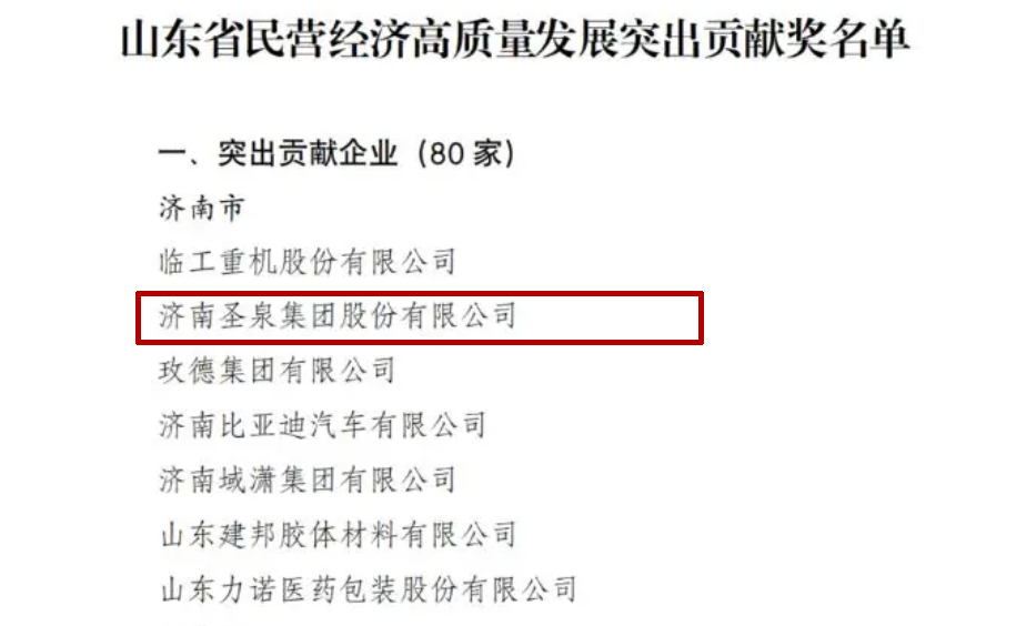 圣泉集團獲評山東省突出貢獻企業，以秸稈為筆書寫綠色產業傳奇